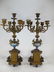 Antique French bronze & porcelain clock set - 10
