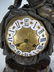 19th C French bronze & marble mantel clock - 3