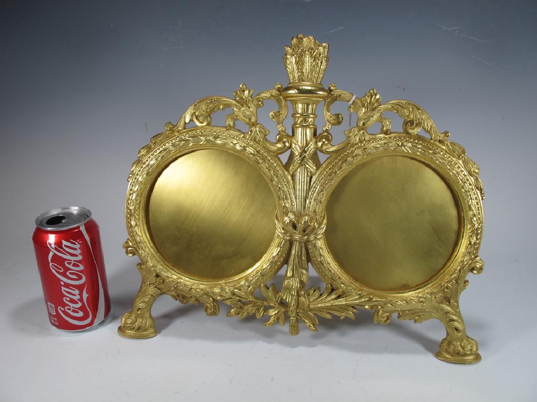 Antique French gilt bronze picture frame (1 of 5)