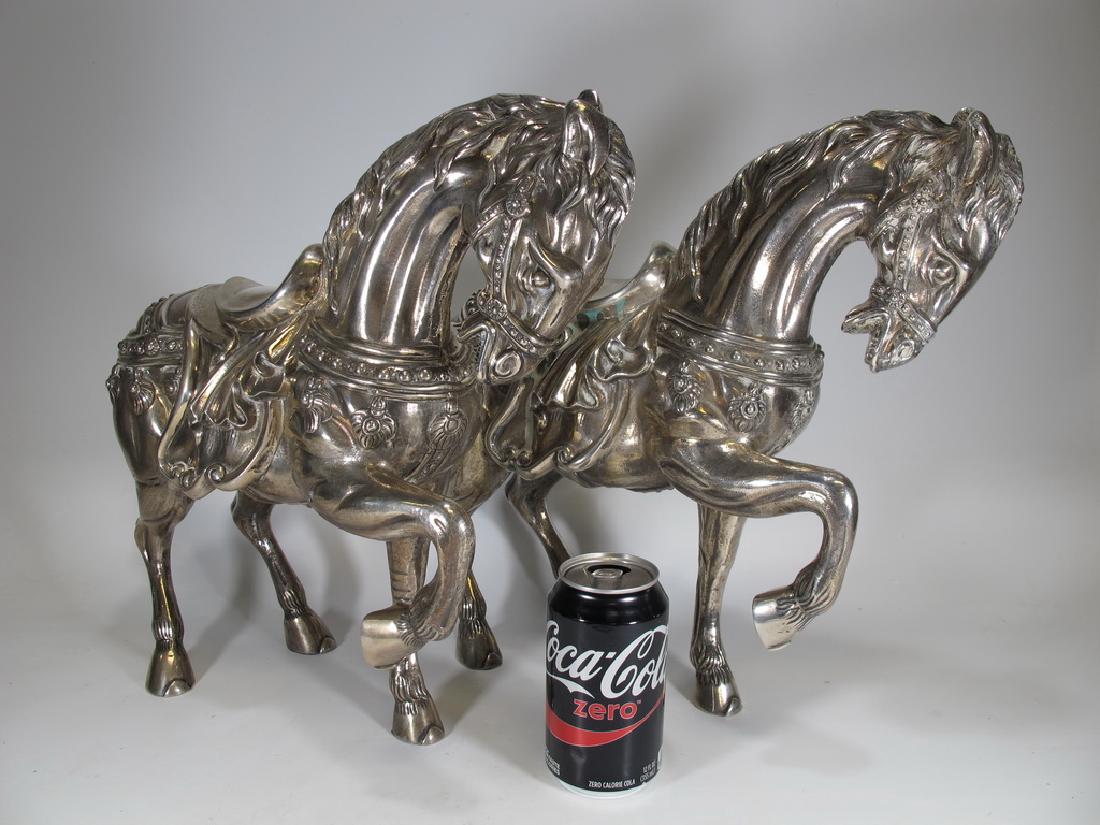 Probably from Portugal pair of 800 silver horses (1 of 7)