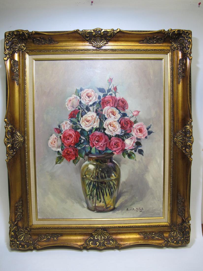 Rogelio Perez Batista, Cuban artist painting (1 of 4)