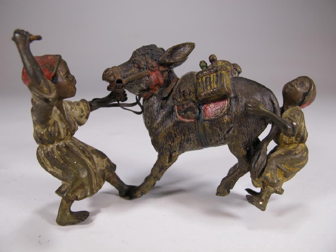 Antique Orientalist Vienna bronze statue (1 of 5)