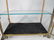 Antique French bronze & glass miniature vitrine - 5