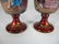 Antique Pair of European enamel vases, signed - 5