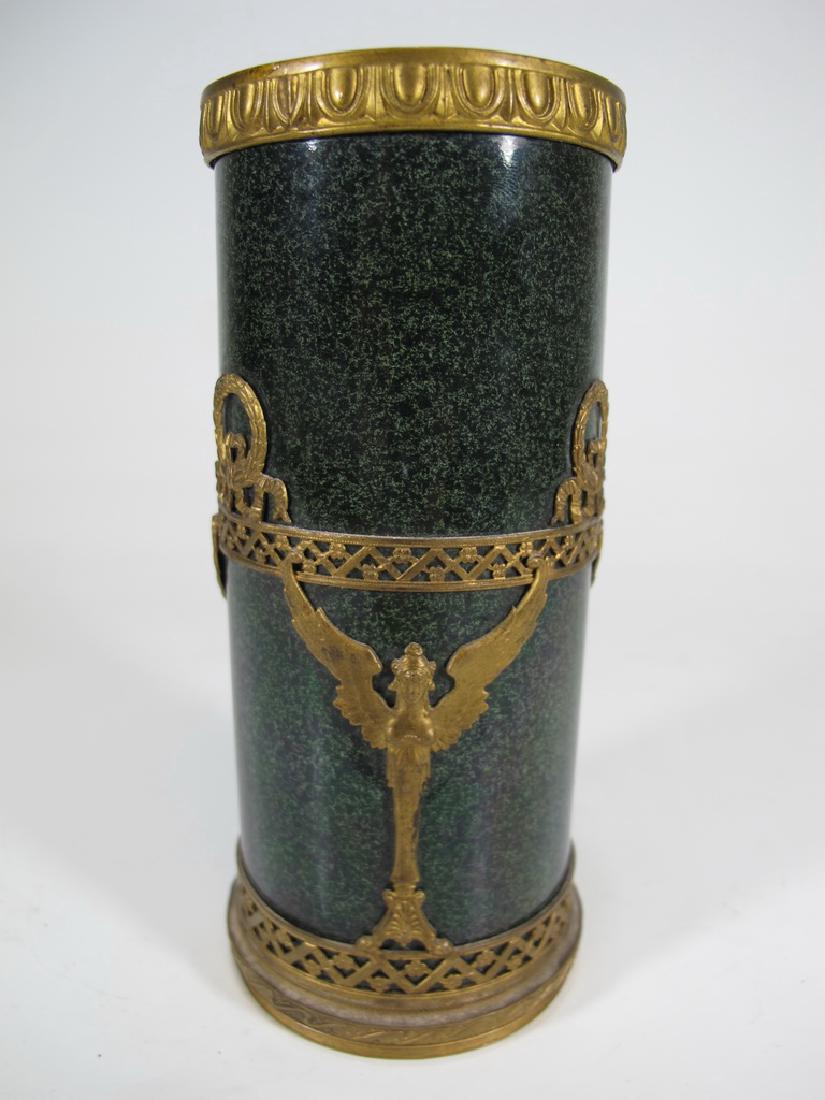 Antique French Sevres bronze & porcelain vase (1 of 5)