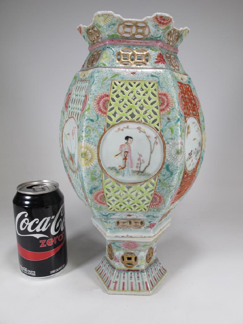 Antique Chinese porcelain lantern (1 of 9)