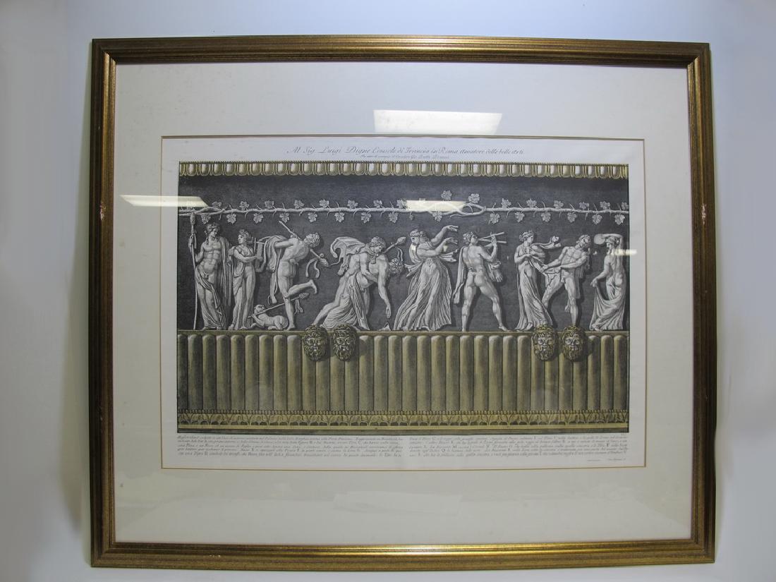 Vintage Italian framed print (1 of 8)