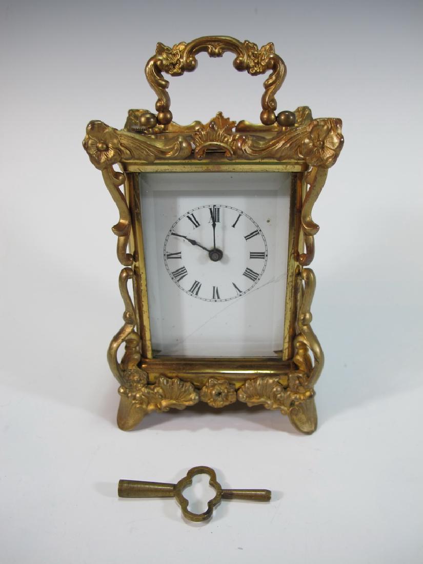 Late 19th C American Waterbury alarm clock (1 of 9)