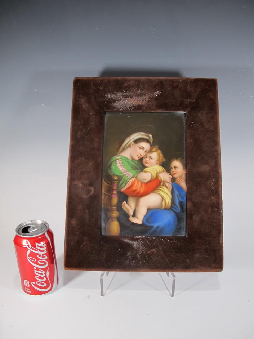 Antique German KPM porcelain plaque (1 of 6)