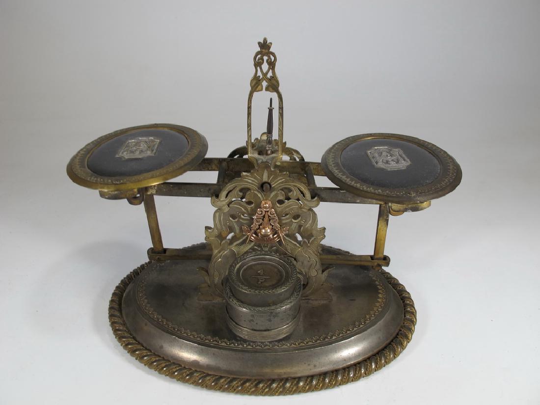 Antique English Masonic Melliship & Harris scale (1 of 10)