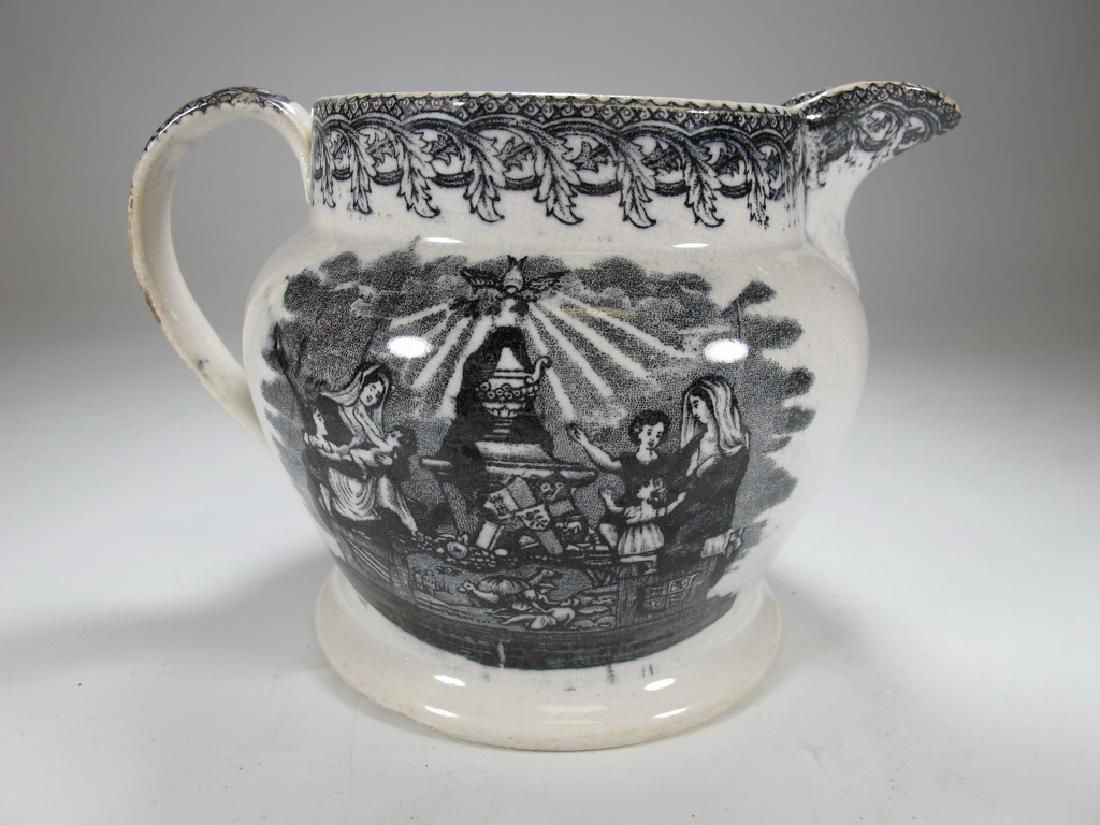 Antique English Masonic jug (1 of 7)