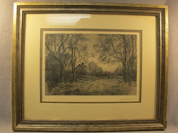 Henry FARRER (1843-1903) engraving: Henry FARRER (1843-1903) engraving, signed. 18 1/2" H x 22 1/2" W framed, 10 1/4" H x 14" W unframed. Shipping in USA is $ 40.00. International bidder ask for shipping before bid.