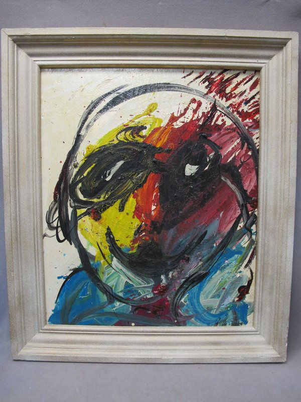 Peter KEIL (1942) oil on canvas painting: Peter KEIL (1942) oil on canvas painting, signed. 35" H x 29 3/4” W unframed. Shipping in USA is $ 85.00. USA or International bidders ask for shipping before bid.