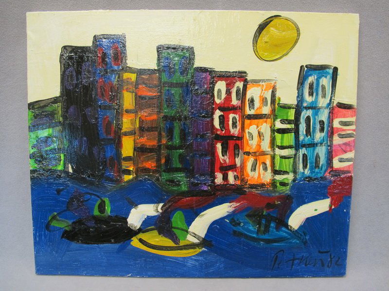 Peter KEIL (1942) oil on canvas painting: Peter KEIL (1942) oil on canvas painting, signed. 22" H x 16” W. Shipping in USA is $ 50.00. USA or International bidders ask for shipping before bid.