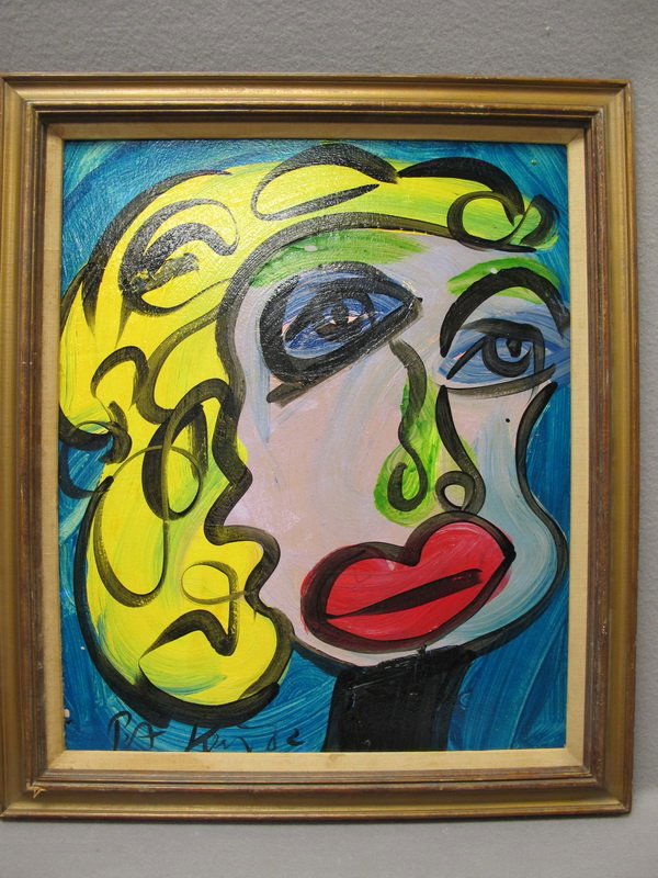 Peter KEIL (1942) Marilyn portrait painting: Peter KEIL (1942) acrylic on canvas painting, Marilyn Monroe portrait, signed and dated 1982. 28 1/2” H x 24 1/2” W framed. Shipping in USA is $ 45.00. International bidders ask for shipping befor