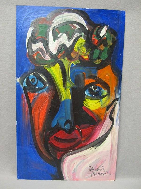 Peter KEIL (1942) oil on board painting: Peter KEIL (1942) oil on board painting, signed and dated 1976. 39 3/8” H x 23 5/8” W. Shipping in USA is $ 75.00. International bidders ask for shipping before bid.