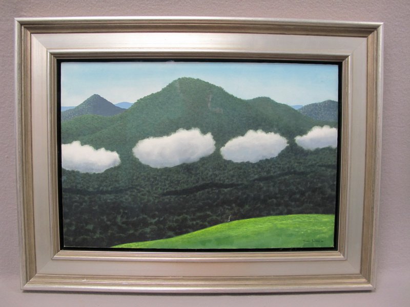 Tomas SANCHEZ (1948- ) Cuban artist painting: Tomas SANCHEZ (1948- )Cuban artist, drawing-watercolor and gouache painting, signed and authenticated by the artist. 21 1/2” H x 29” W framed, 15” H x 22” W unframed. Shipping in USA is $ 60.0