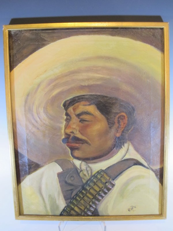 Federico CANTU (1908-1989), Mexican artist painting: Federico CANTU (1908-1989), Mexican artist painting, signed. 20 1/2â€ H x 16 1/2â€ W. Shipping in USA is $ 40.00. International bidders ask for shipping before bid.