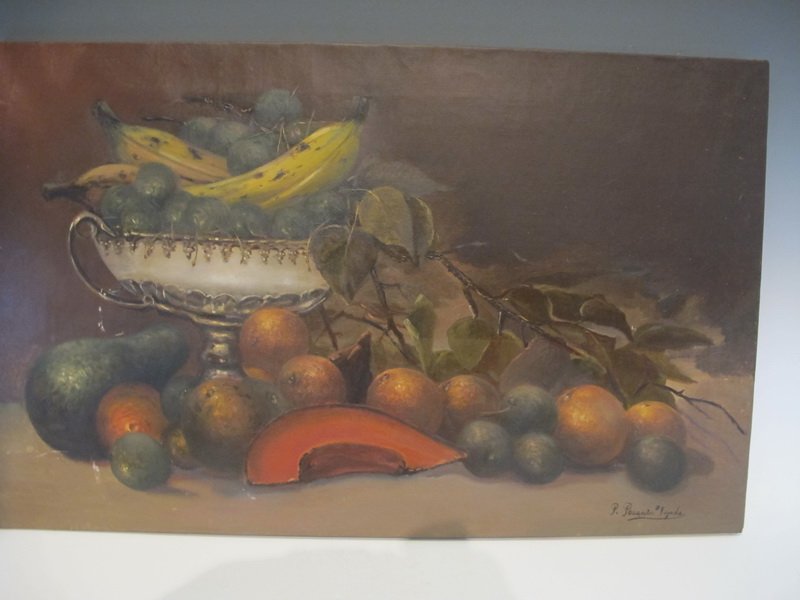 JosÃ© Joaquin TEJADA (1867-1943) Cuban artist painting: JosÃ© Joaquin TEJADA (1867-1943) Cuban artist painting, signed. 16â€ H x 25 1/2â€ W. Shipping in USA is $ 55.00. International bidders ask for shipping before bid.