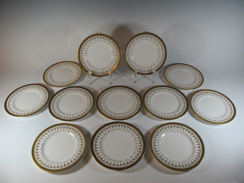 Set of 12 Royal Worcester Imperial plates: Set of 12 Royal Worcester Imperial plates, marked. 6" diameter. Shipping in USA is $ 45.00. International bidders ask for shipping before bid.
