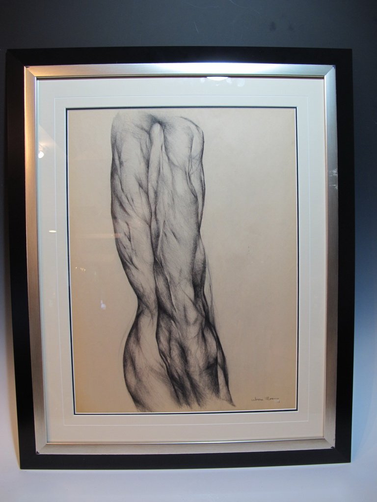 Servando CABRERA MORENO (1923-1981) Cuban artist: Servando CABRERA MORENO (1923-1981) Cuban artist, signed and dated 1975. 32 3/4" H x 26 3/8” W framed. Shipping in USA is $ 120.00. International bidders ask for shipping before bid.