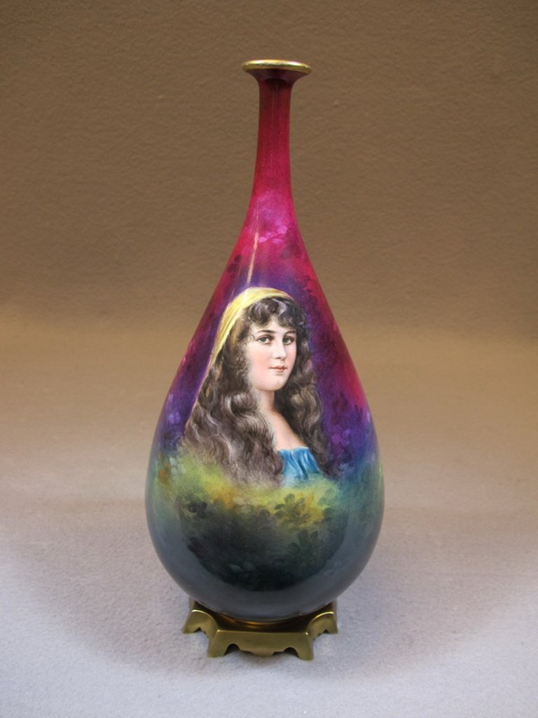 Antique Royal Bonn porcelain vase (1 of 5)