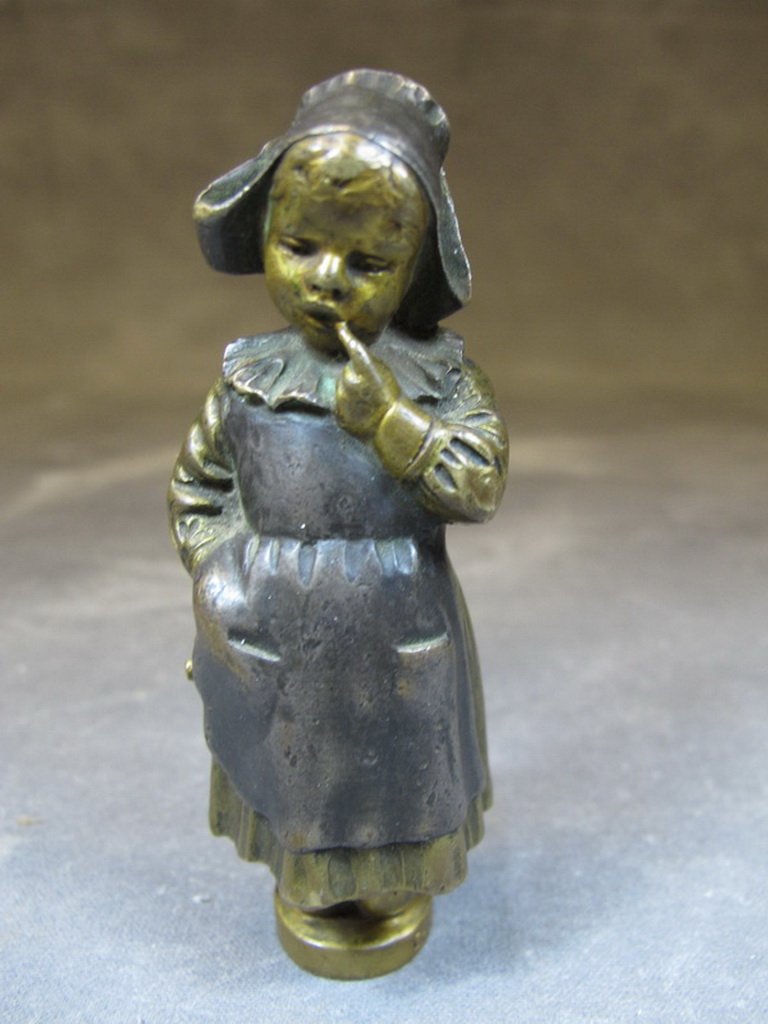 Alexandre Auguste CARON (1857-1932) bronze seal (1 of 7)