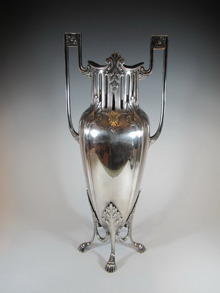 Antique German WMF silverplated urn (1 of 6)