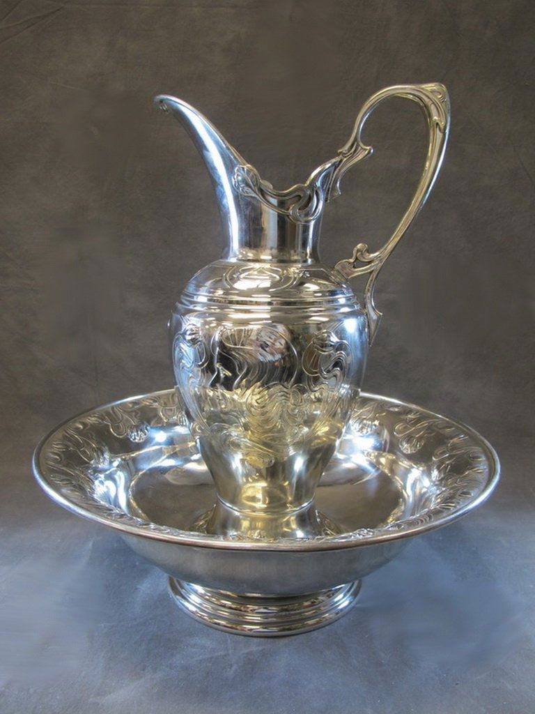 Antique German WMF silverplate set (1 of 9)