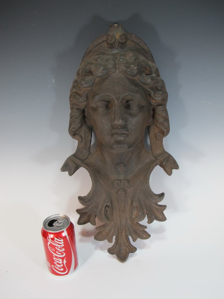 Antique French iron plaque (1 of 5)