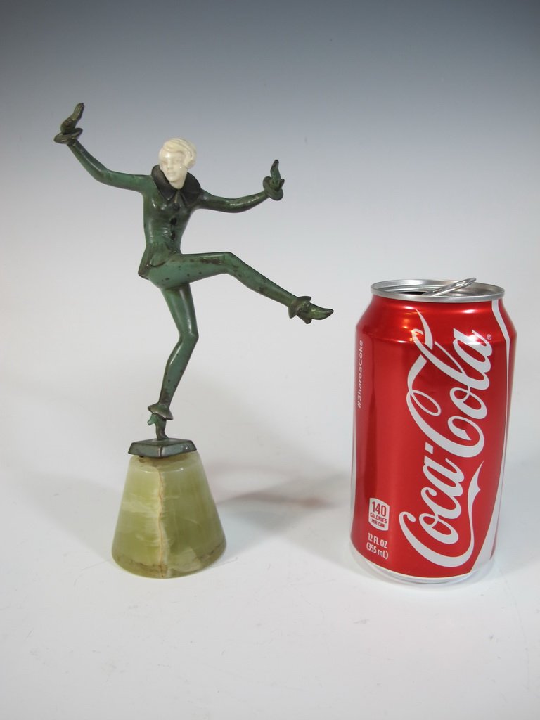 Josef LORENZL (1892-1950) bronze dancer statue (1 of 5)