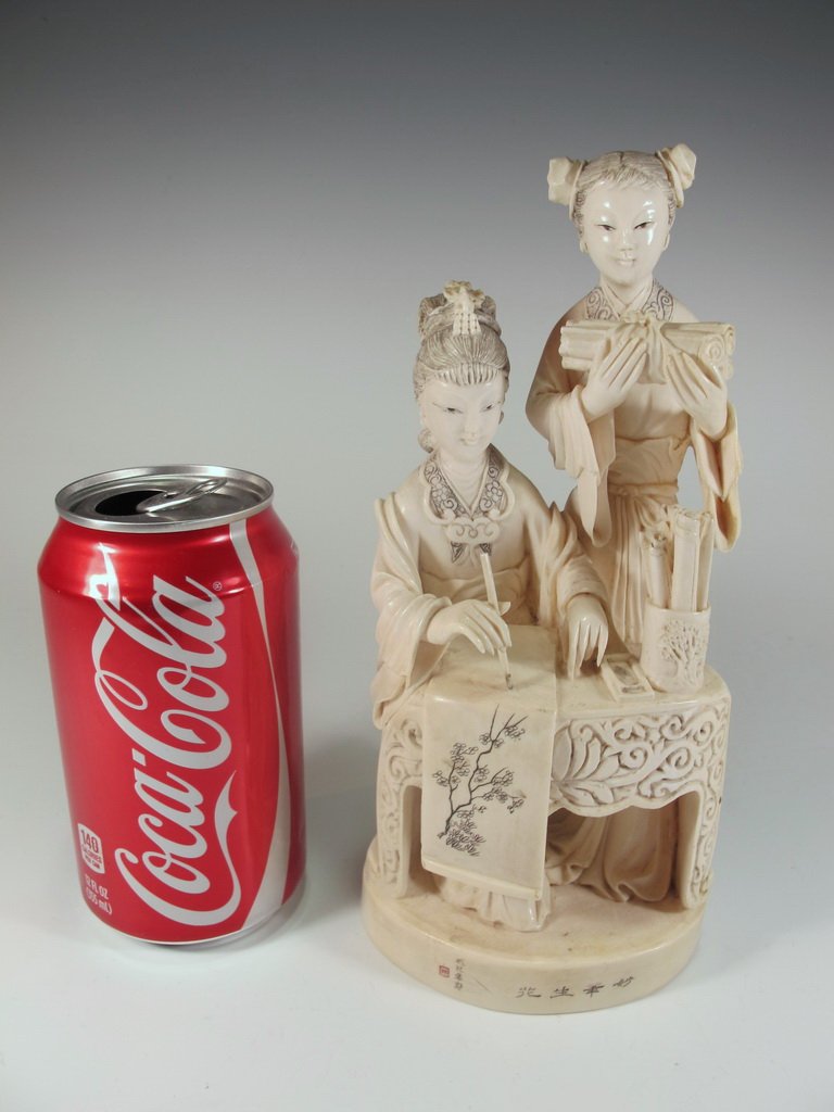 Antique Japanese carved sculpture (1 of 9)