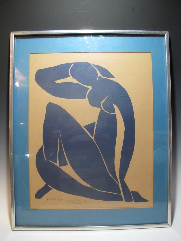 Signed Matisse artist proof print (1 of 5)