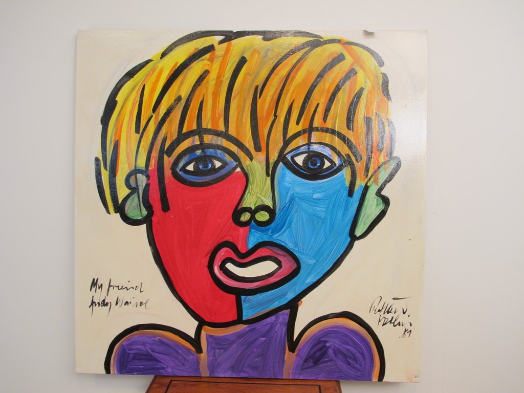 Peter Robert KEIL (1942) Andy Warhol portrait (1 of 4)