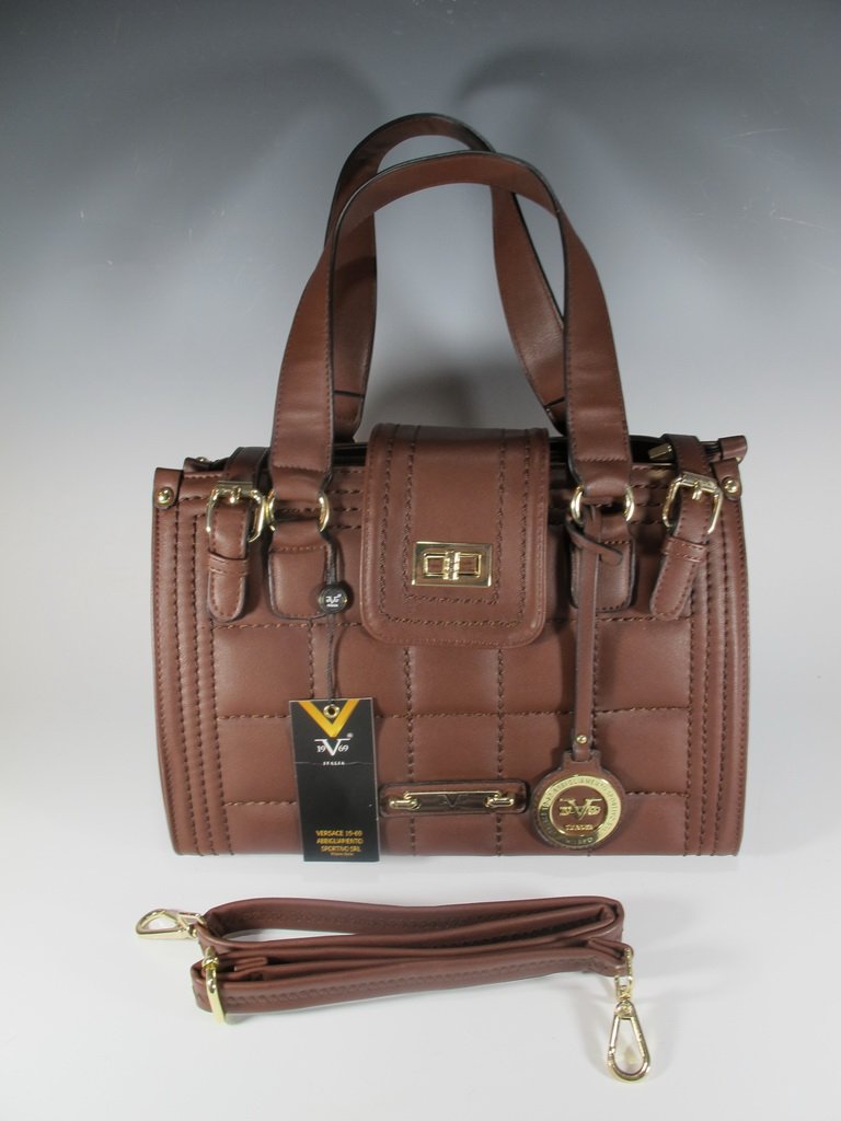 Marked Versace leather handbag (1 of 6)