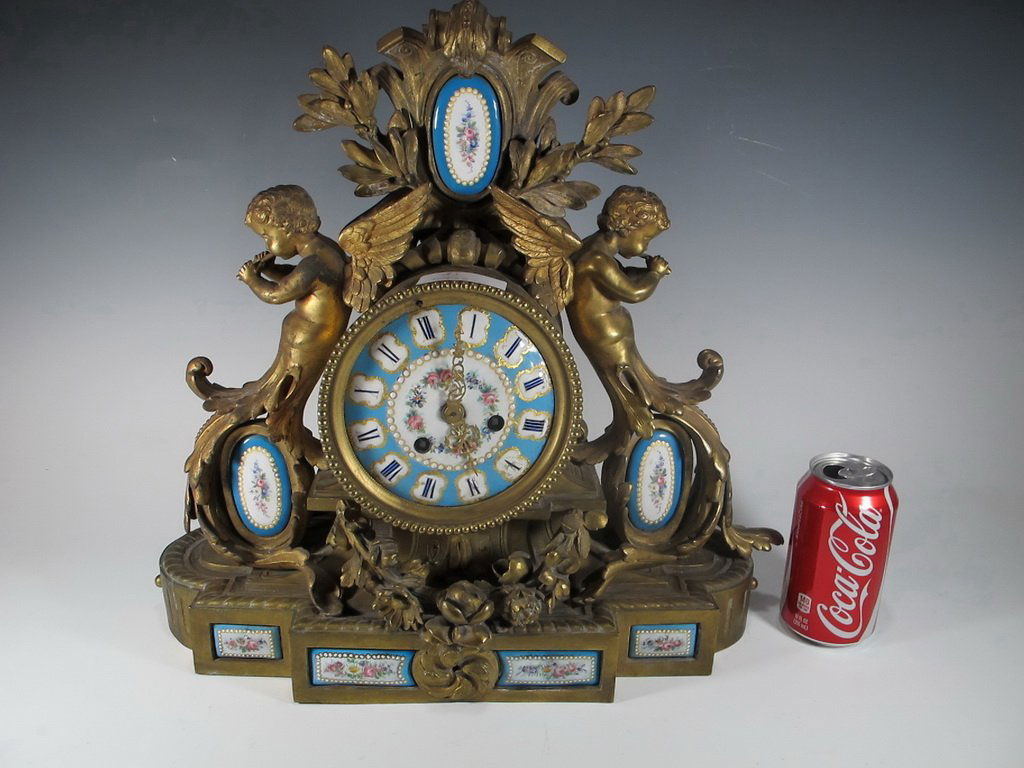 19th C French Jean VINCENTI & Cie mantle clock (1 of 9)