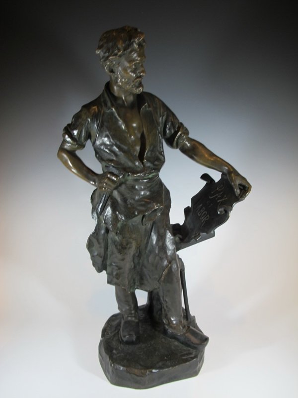 Henryk II KOSSOWSKI (1855-1921) bronze statue (1 of 6)