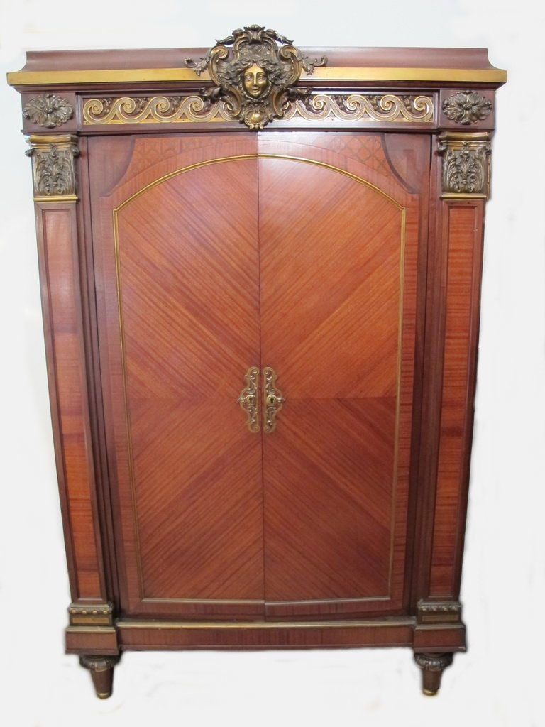 19th C French ormolu cabinet (1 of 10)