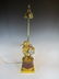 Antique bronze clock ormolu lamp base