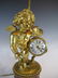 Antique bronze clock ormolu lamp base - 2