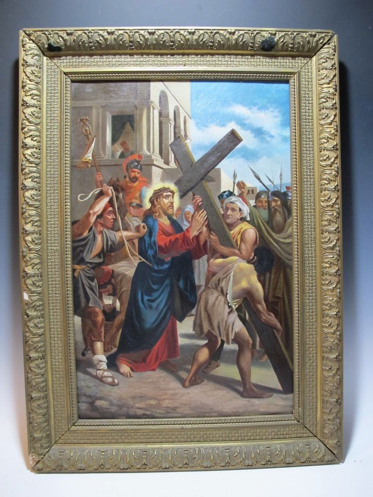 18th/19th C European religious painting (1 of 4)