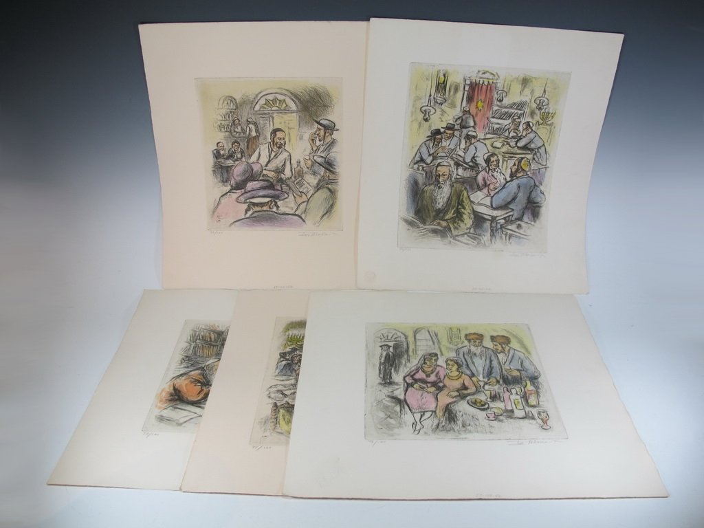 Ira MOSKOWITZ (1912-2001) American Jewish artist (1 of 7)