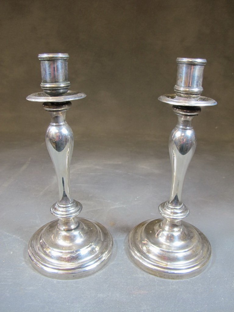 Antique pair of French Cristofle silverplate (1 of 5)