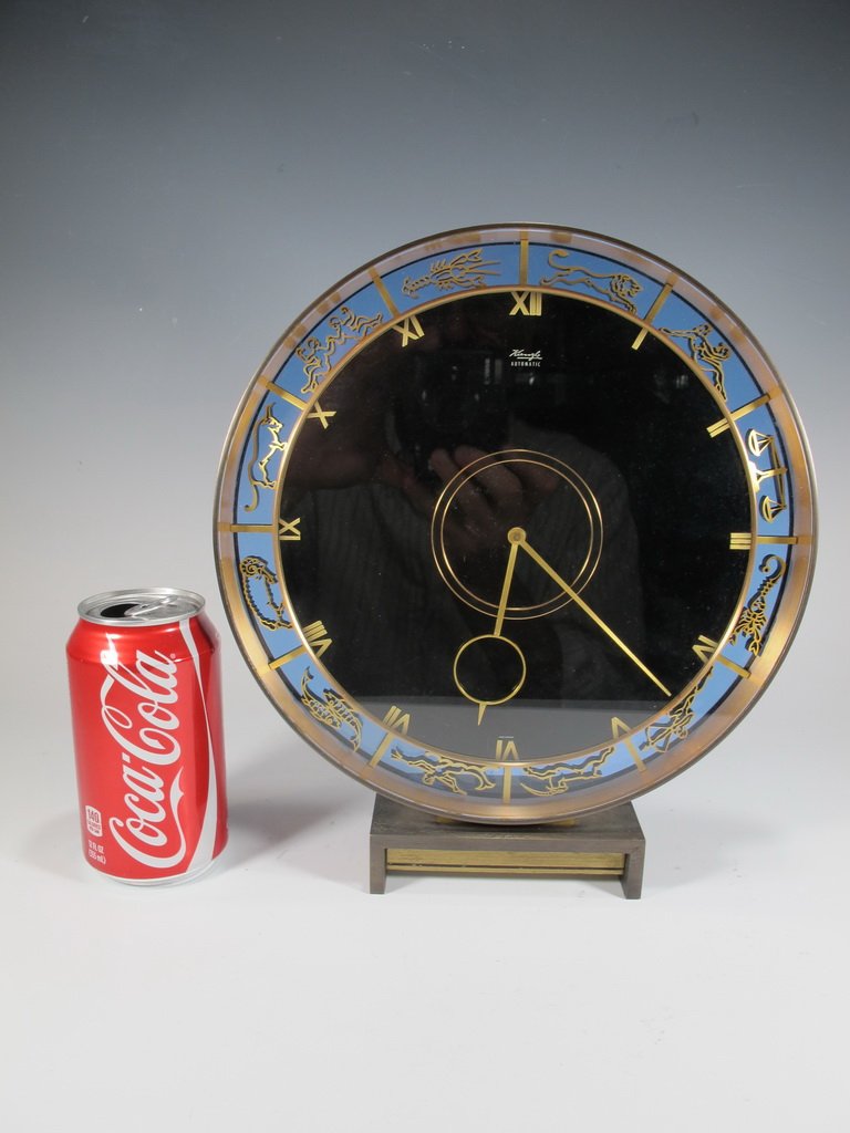 1950 German Kienzle zodiac table clock (1 of 6)