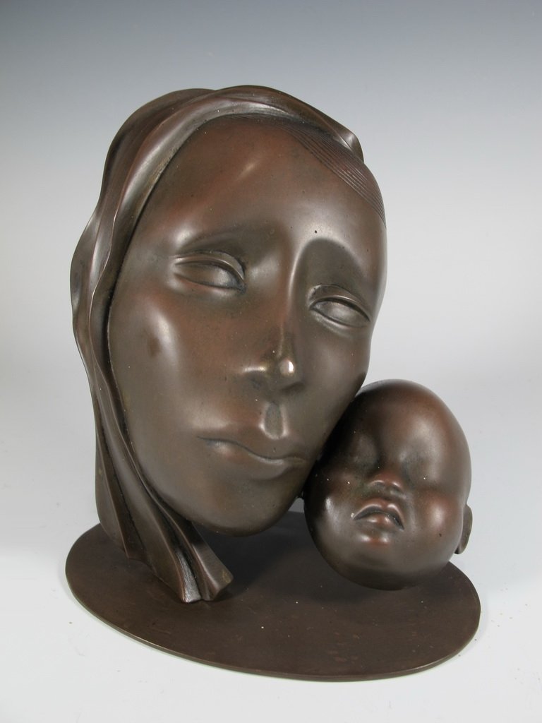 Franz HAGENAUER (1906-1986) bronze sculpture: Franz HAGENAUER (1906-1986) bronze sculpture, signed. 5 3/4” H x 5 1/8” W. Shipping in USA is $ 30.00. International bidders ask for shipping before bid.