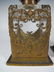 Baccarat style antique French pair of bronze & glass - 2
