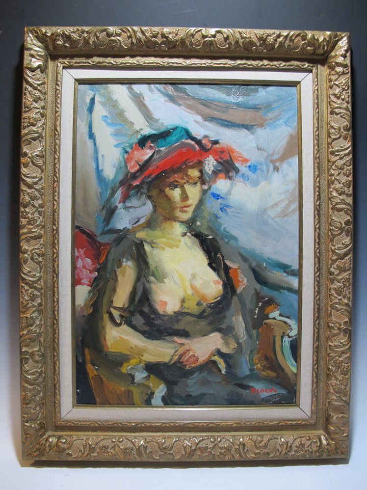 Pierre CORNU (1895-1996) French artist painting (1 of 4)