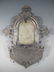Antique metal & porcelain religious Holy Water font - 5
