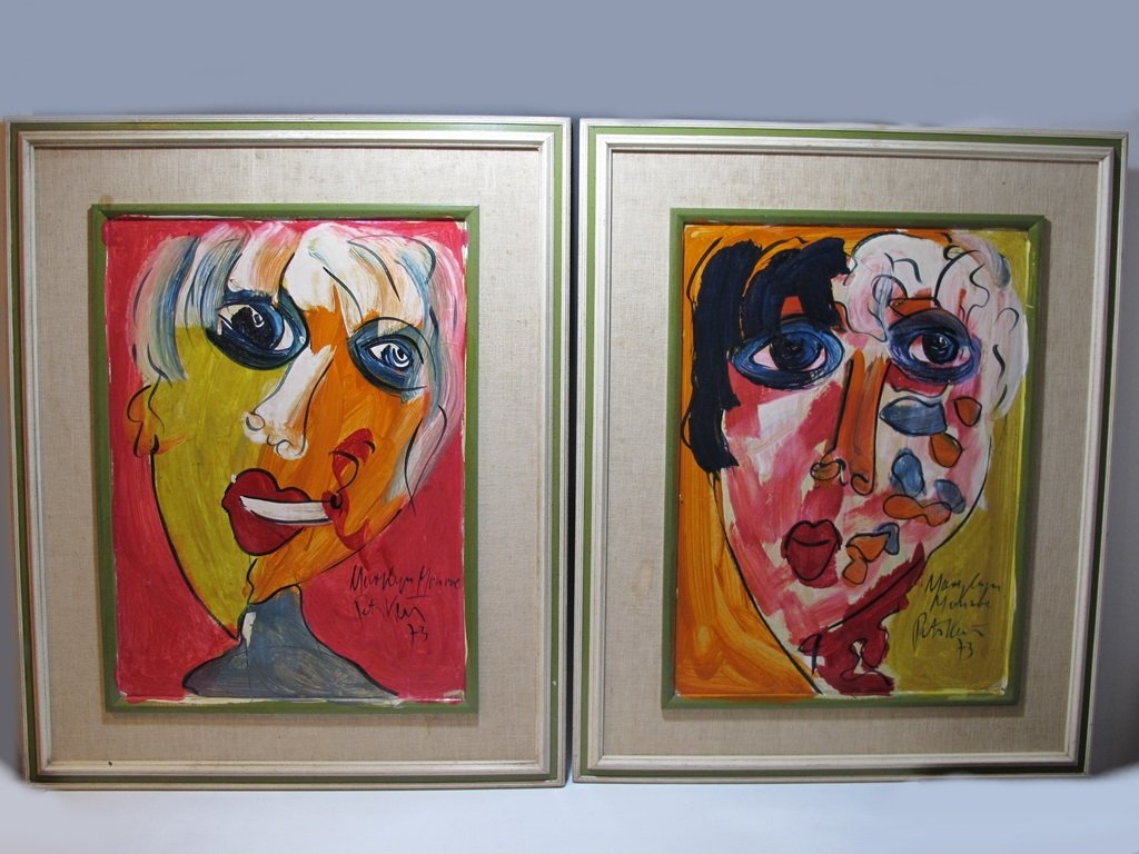 Peter Robert KEIL (1942) German artist paintings (1 of 5)