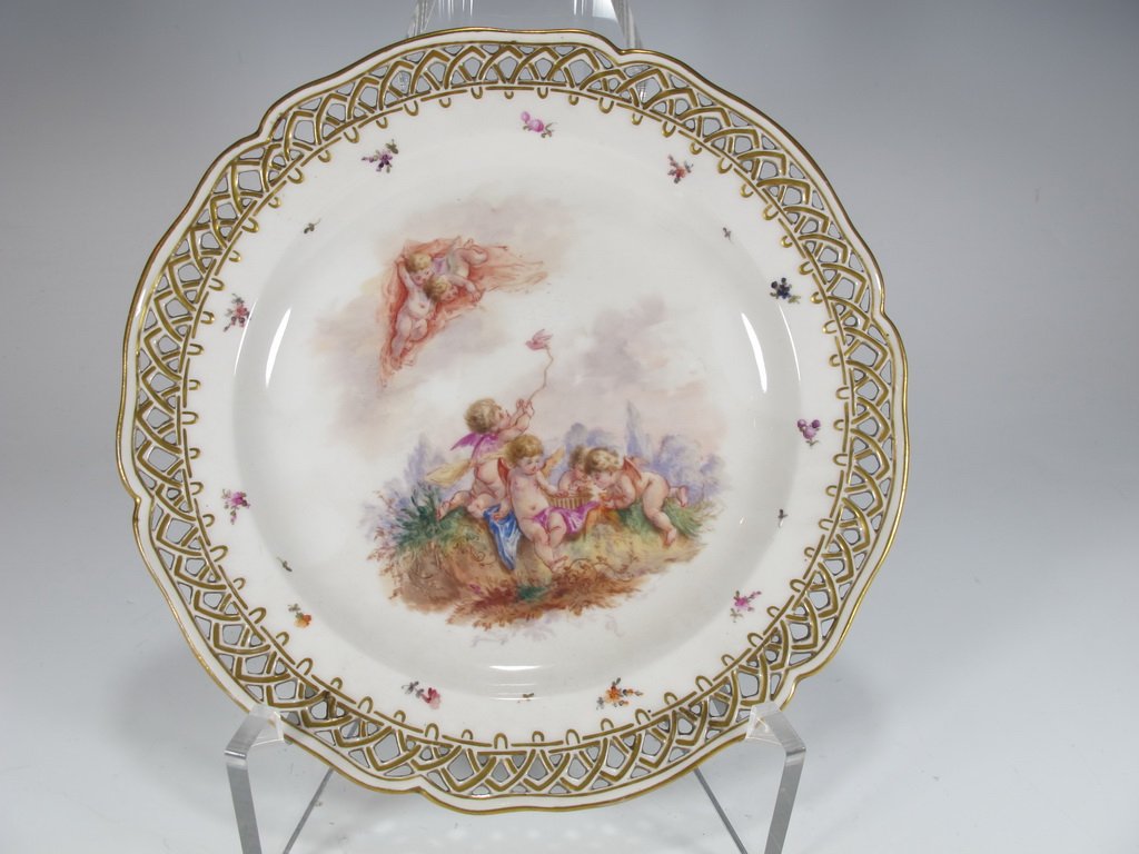 Antique German KPM porcelain plate (1 of 5)